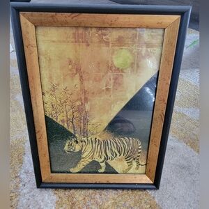 Framed Tiger Art Print